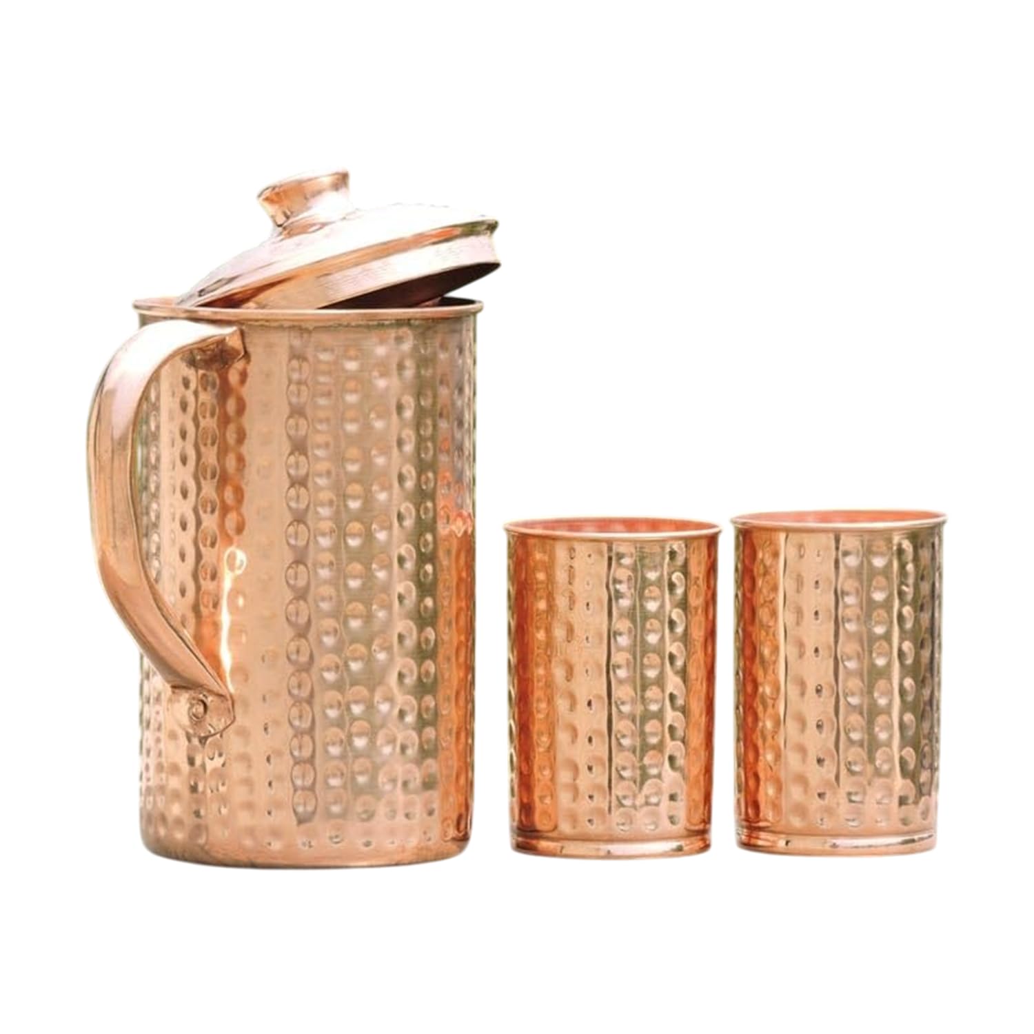 Amazon.com: 2activelife 100% Pure Copper Pitcher 50.72 Oz / 1500